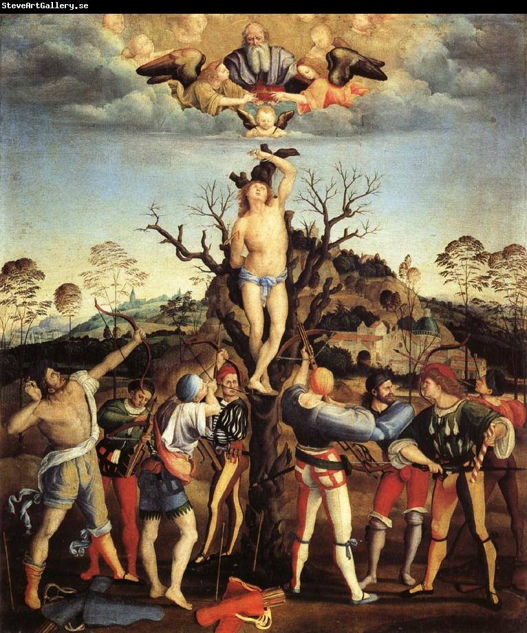 Girolamo Genga The Martyrdom of St.Sebastian